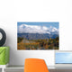 Pair Hikers Enjoy Fall Wall Decal