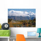 Pair Hikers Enjoy Fall Wall Decal