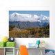 Pair Hikers Enjoy Fall Wall Decal