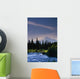 Mt Mckinley W/ River Summer Scenic Southside View Sc Ak Wall Mural