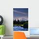 Mt Mckinley W/ River Summer Scenic Southside View Sc Ak Wall Mural