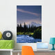 Mt Mckinley W/ River Summer Scenic Southside View Sc Ak Wall Mural