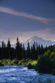 Mt Mckinley W/ River Summer Scenic Southside View Sc Ak Wall Mural