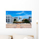 Fountain and State Capitol Wall Decal
