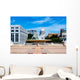 Fountain and State Capitol Wall Decal