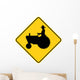Farm Tractor Vehicle Ahead Wall Decal