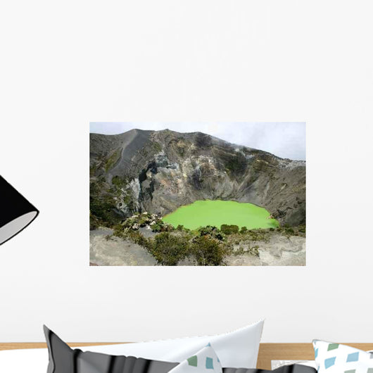 Volcano Crater Wall Decal