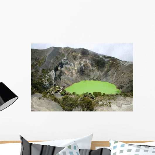 Volcano Crater Wall Decal