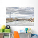 alexander iii bridge and eifell tower Wall Mural