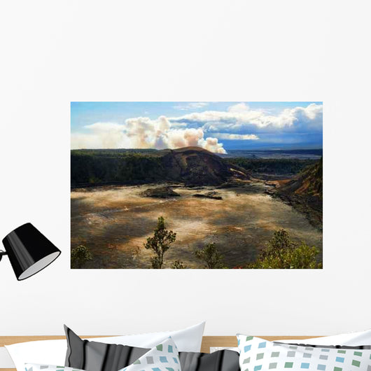 Hawaiian Volcano Wall Decal