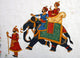Fresque Du Rajasthan-udaipur-inde Wall Mural