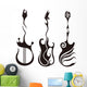Guitar Wall Decal