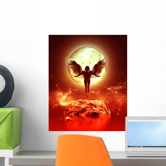 Angel Lava Heaven Wall Decal