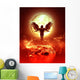 Angel Lava Heaven Wall Decal