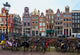 Amsterdam Houses and Bikes Wall Decal