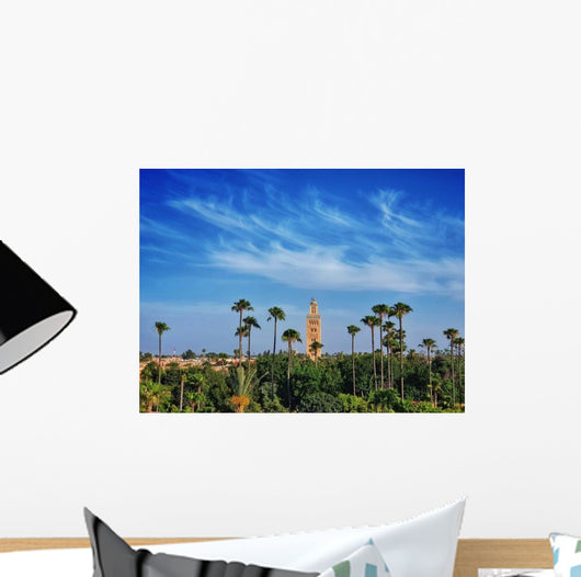 Vue Du Minaret La Wall Decal