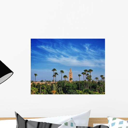 Vue Du Minaret La Wall Decal