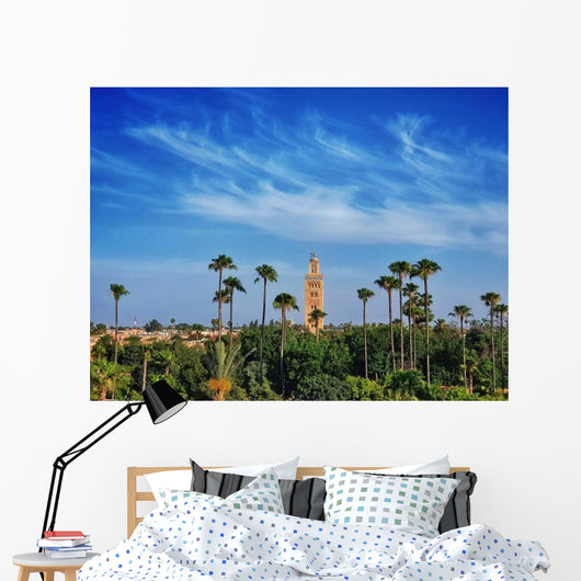 Vue Du Minaret La Wall Decal