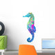 Watercolor Seahorse Wall Decal