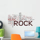 Rock and Roll - Music Wall Decal
