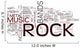 Rock and Roll - Music Wall Decal