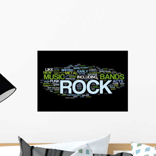 Rock and roll - Music Wall Mural