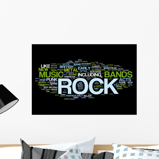 Rock and roll - Music Wall Mural
