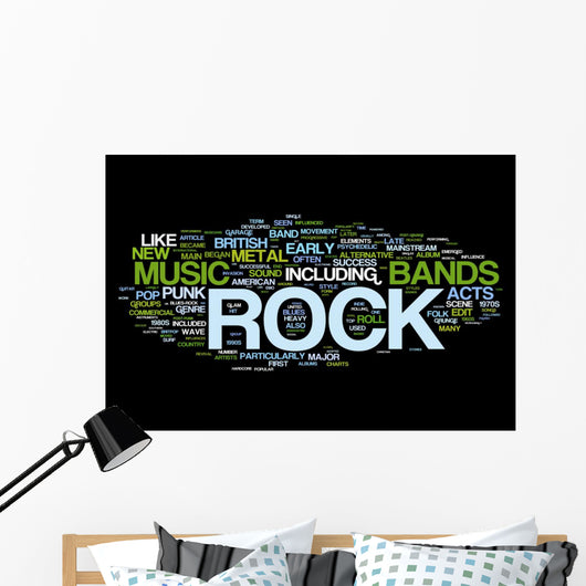 Rock and roll - Music Wall Mural