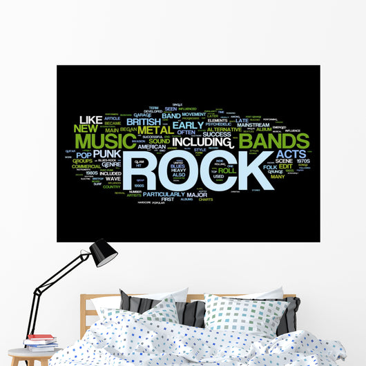 Rock and roll - Music Wall Mural