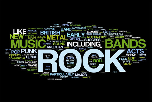 Rock and roll - Music Wall Mural