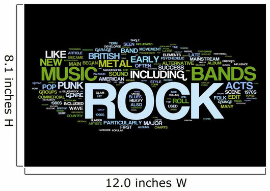 Rock and roll - Music Wall Mural