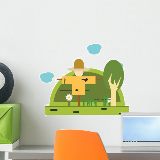 Iconic Scarecrow Wall Decal