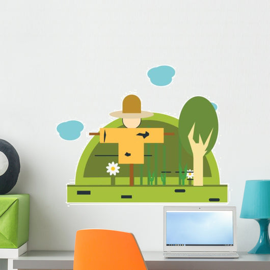 Iconic Scarecrow Wall Decal