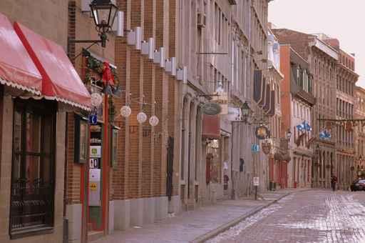 Old Montreal Street Wall Decal
