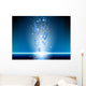 Blue with Music Notes