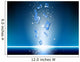 Blue with Music Notes
