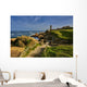 Lighthouse among Red Rocks Wall Decal