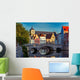 Scenic City Bruges Canal Wall Decal