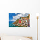 Riomaggiore Italy Ligurian Sea Wall Decal