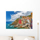Riomaggiore Italy Ligurian Sea Wall Decal