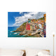 Riomaggiore Italy Ligurian Sea Wall Decal
