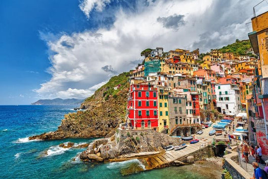 Riomaggiore Italy Ligurian Sea Wall Decal