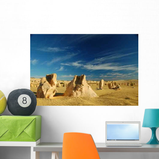 Pinnacles Sunrise Nambung Np Wall Decal