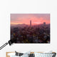 Beautiful Sunset Santiago Chile Wall Decal