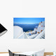 deep blue from santorini Wall Mural