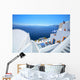 deep blue from santorini Wall Mural