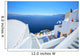deep blue from santorini Wall Mural