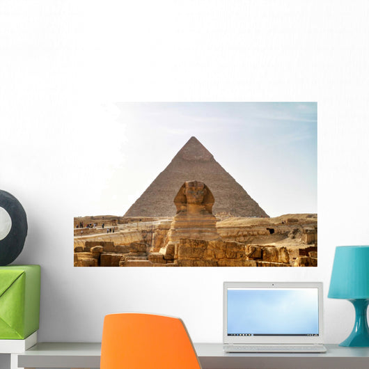 Sphinx and Pyramid Chefren