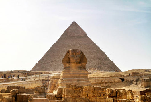 Sphinx and Pyramid Chefren