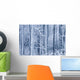 Frost Coated Birch Forest Wall Mural